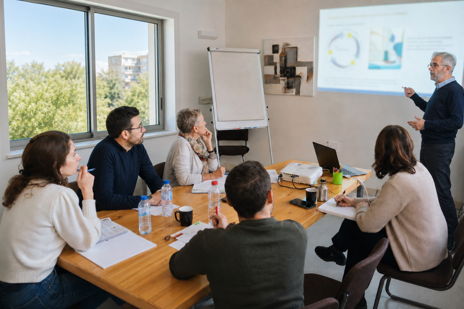 Atelier collectif de formation autour de la gestion du stress