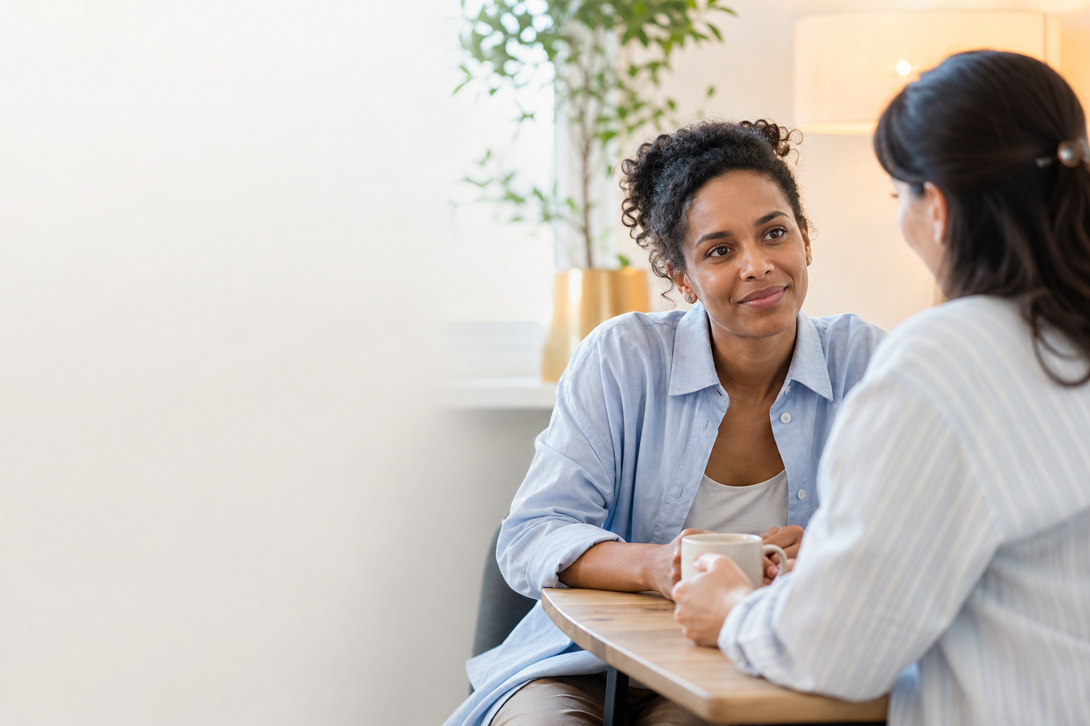 Entretien individuel lors d'un accompagnement CREDIR